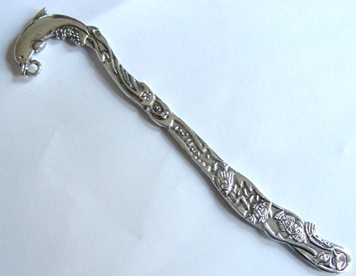 125mm Silverplated Bookmark - Dolphin