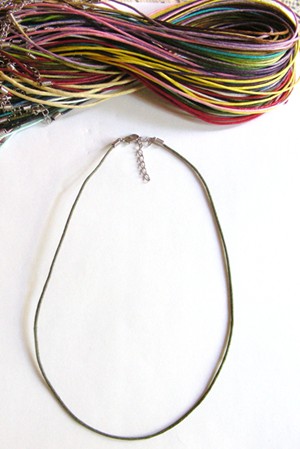 Cord Necklace (Assorted Colours)