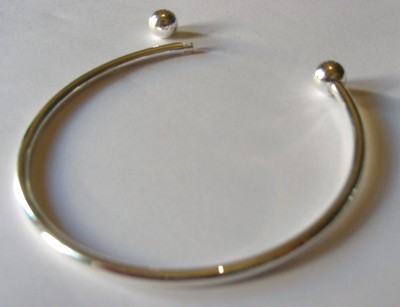 Silverplated Solid Bracelet