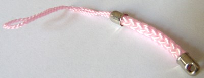 Cell Phone Dangle Strap - Pink (each)