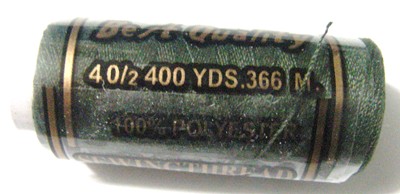 366m Roll Sewing Thread - Dark Grey(each)
