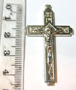 45mm Nickel Cross (each)