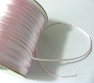 1.5mm Satin Cord - Pink (per metre)