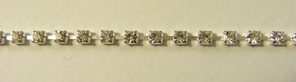 Single Strand Diamond Beading Chain (per metre)