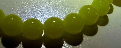 10mm Milky Glass Beads - Lemon Yellow (+/- 40 pieces)