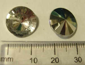 15mm Diamante Rhinestone (each)
