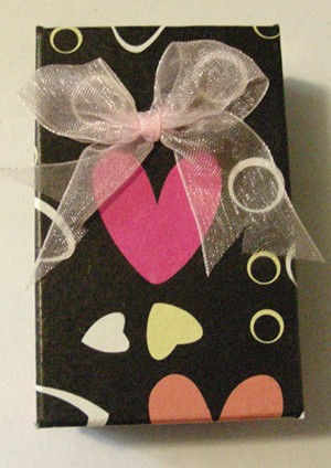 80mm x 50mm Gift Box with Lid - Patterned(each)