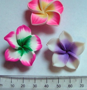 35mm Fimo Flowers - Assorted (each)