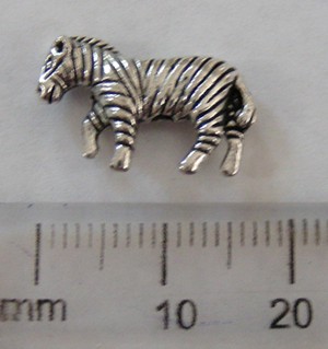 15mm Nickel Spacer - Zebra (each)