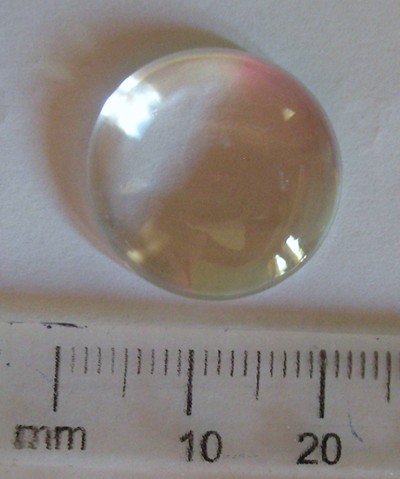18mm Round Glass for Pendant (each)