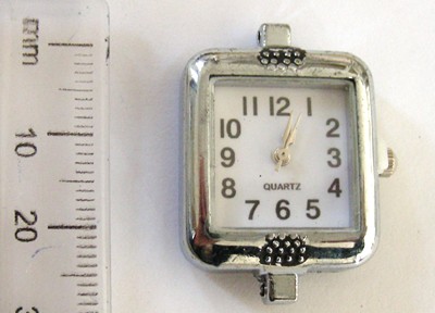 Nickel Watch Face Square (each)